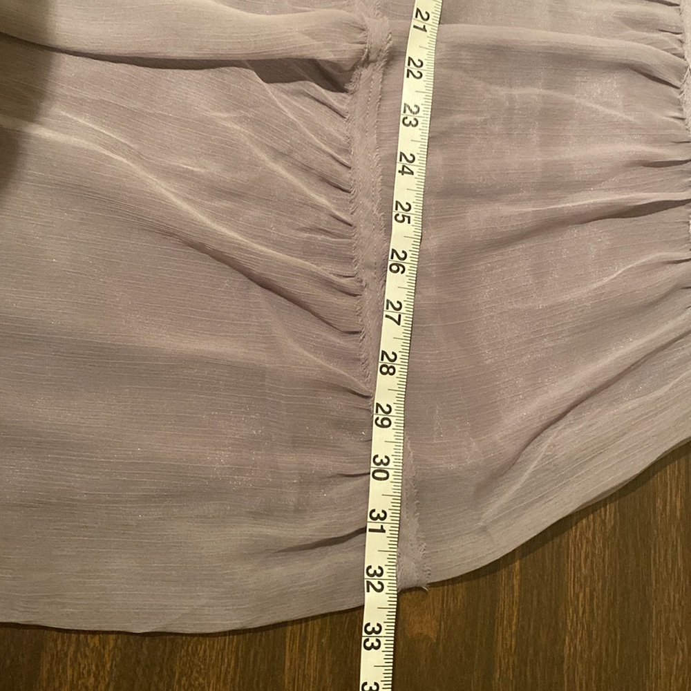 🛑LAST CHANCE🛑OLD NAVY Grey Layered Skirt - Picture 8 of 11